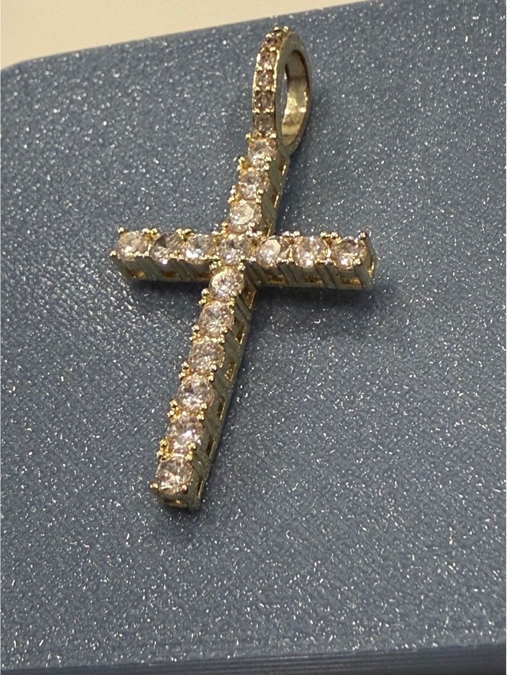 Pave Cross Pendant